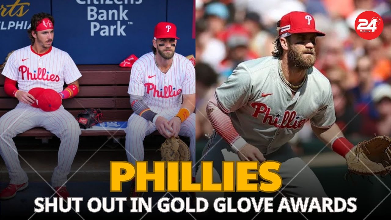 No Gold Gloves for the Phillies despite having 4 finalists NEWS USA