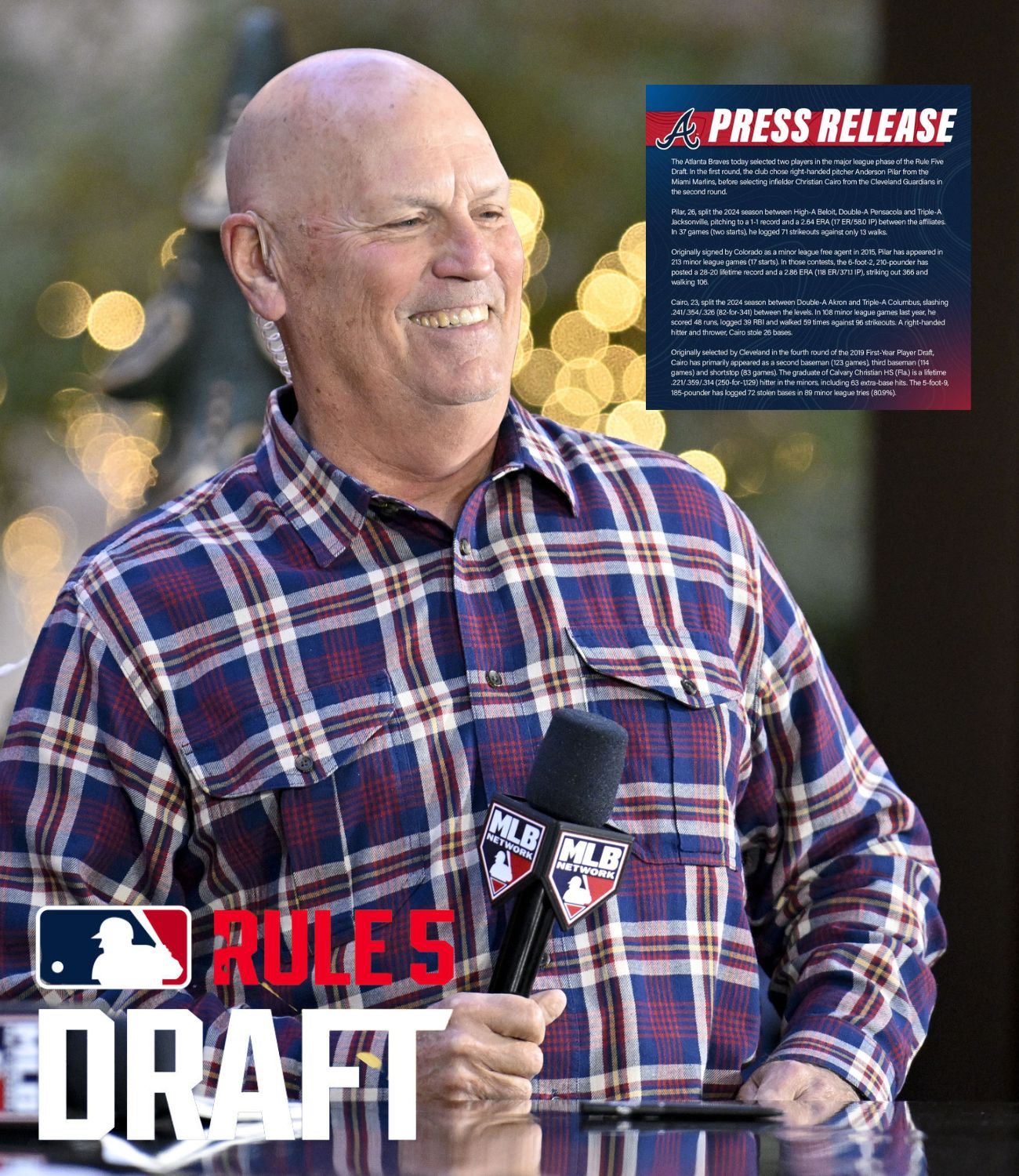 Braves add a pair of promising prospects in surprisingly active 2024 Rule 5 Draft NEWS USA